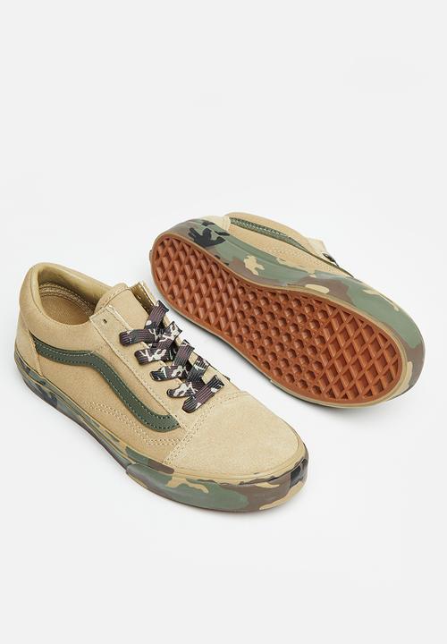 Vans - Uy old skool - camo sidewall cornstalk