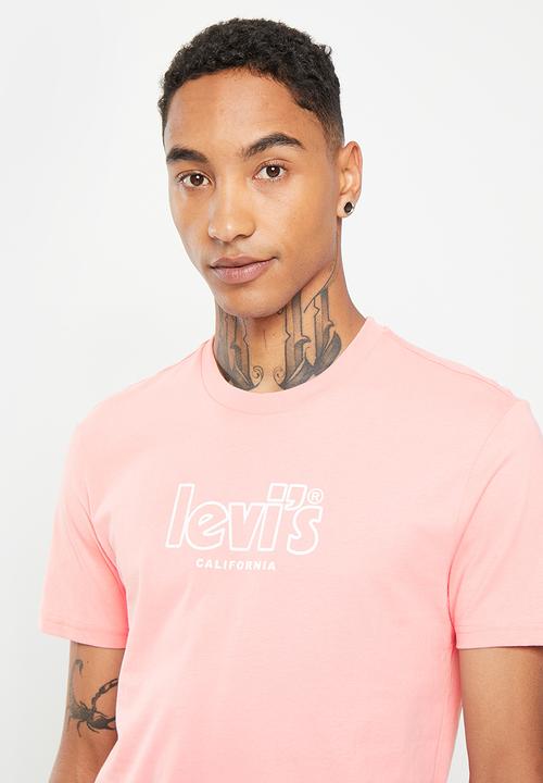 Levi’s® - Comic branded grp tee 04 - quartz pink