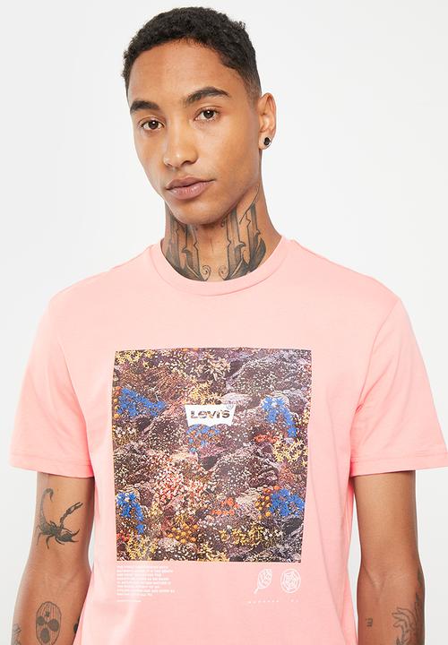 Levi’s® - Floral rocks grp tee - quartz pink
