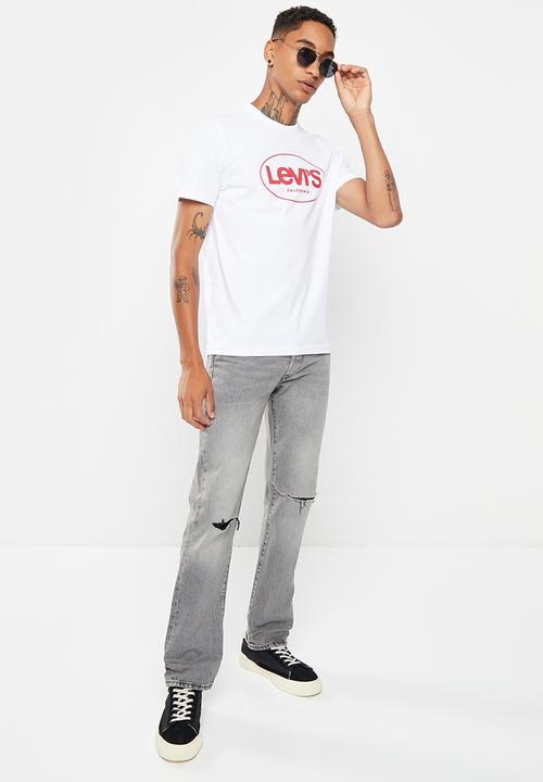 Levi’s® - Oval branded grp tee - bright white 