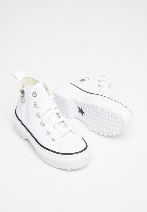 Converse - Chuck taylor all star lugged lift hi - white/black