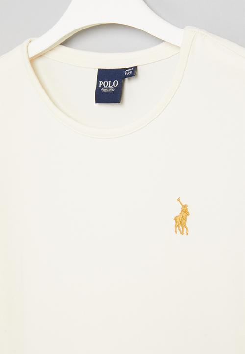 POLO - Girls chloe long sleeve tee - white