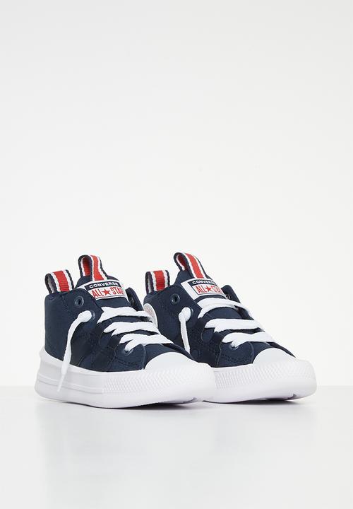 Converse - Chuck taylor all star ultra mid - navy/white/red