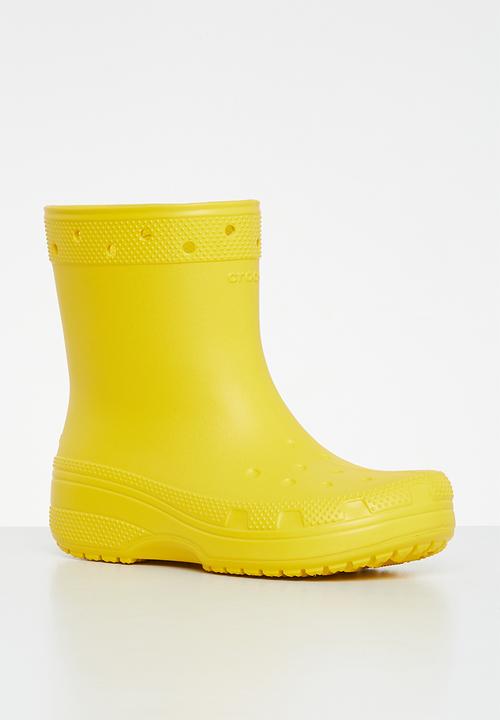 Crocs - Classic rain boot - sunflower