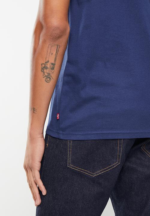 Levi’s® - Check branded grp tee - deep depth 