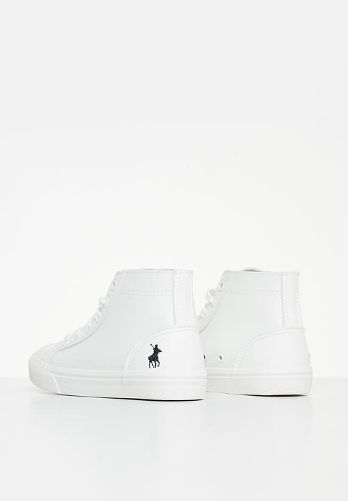 POLO - Kids classic high top sneaker - white