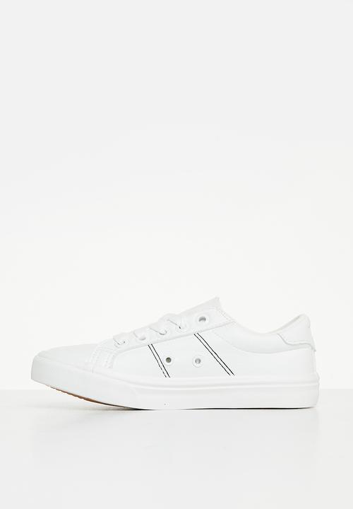 POLO - Kids classic leather sneaker - white