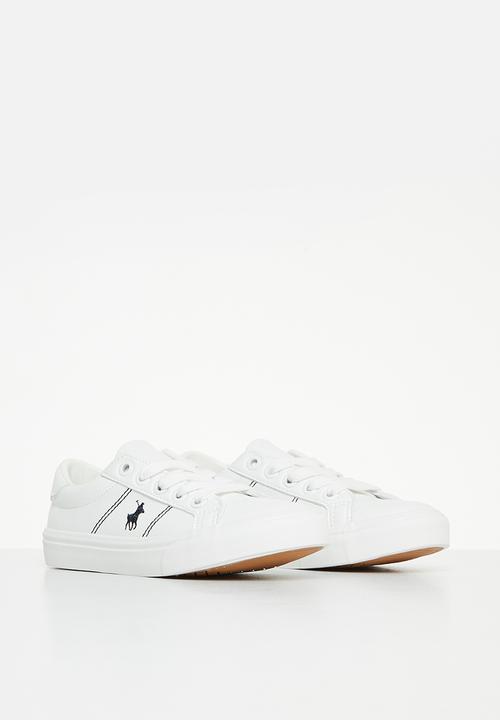 POLO - Kids classic leather sneaker - white