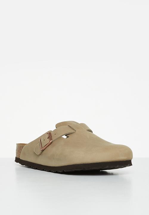 Birkenstock - Boston waxy leather regular - tabacco brown