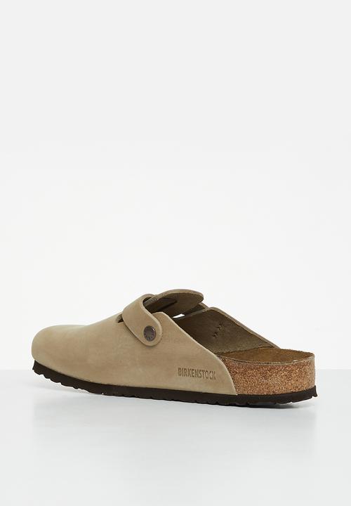 Birkenstock - Boston waxy leather regular - tabacco brown