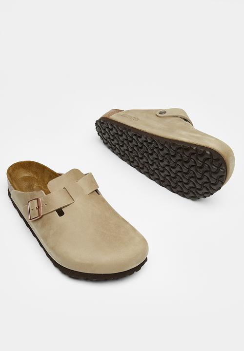 Birkenstock - Boston waxy leather regular - tabacco brown