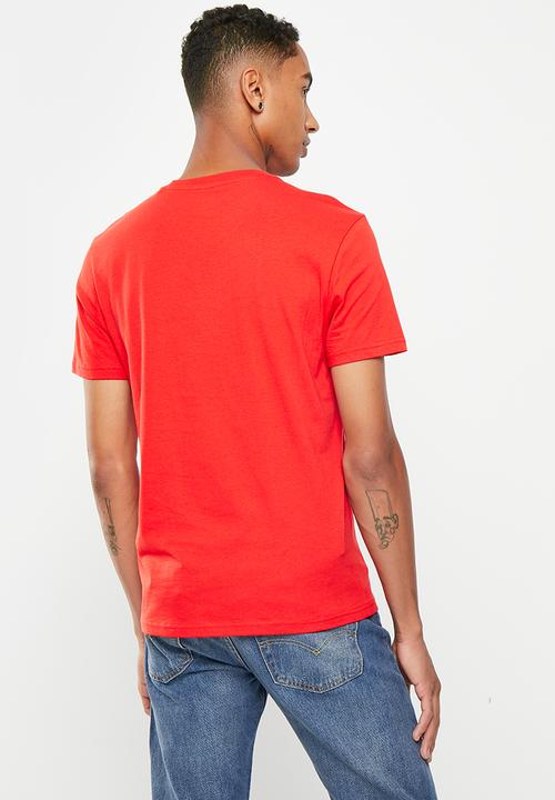 Levi’s® - Circle text grp tee - poppy red 
