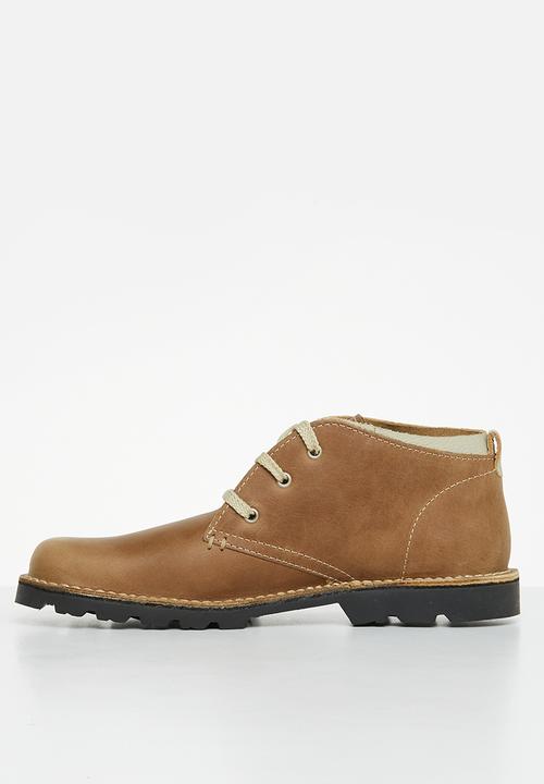 Grasshoppers - Griffin leather hiking boot - tan