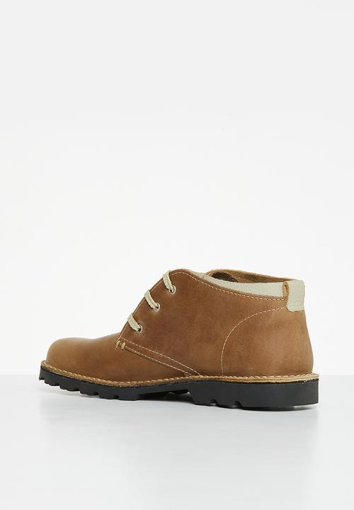 Grasshoppers - Griffin leather hiking boot - tan