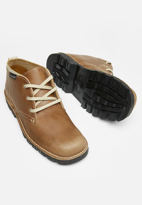 Grasshoppers - Griffin leather hiking boot - tan