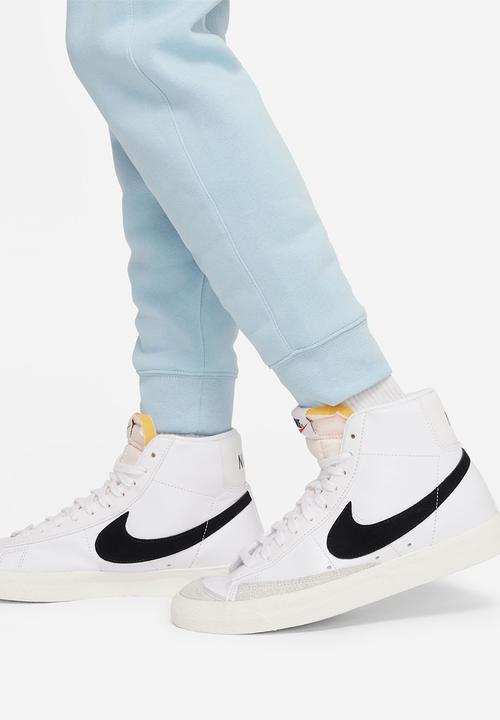 Nike - U nsw track suit core bf - ocean bliss/white