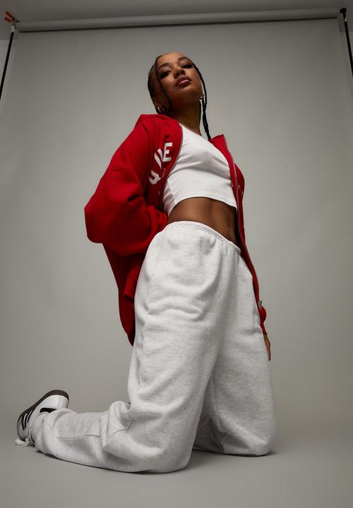 Factorie - Baggy Trackpant - silver marle