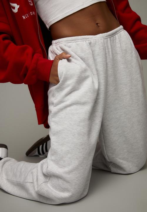 Factorie - Baggy Trackpant - silver marle