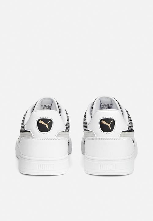 PUMA - Caven dime houndstooth - puma white-puma black-puma gold