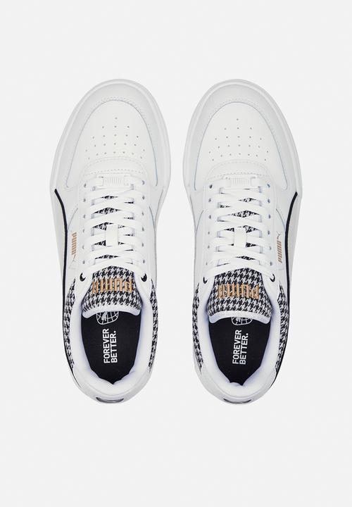 PUMA - Caven dime houndstooth - puma white-puma black-puma gold