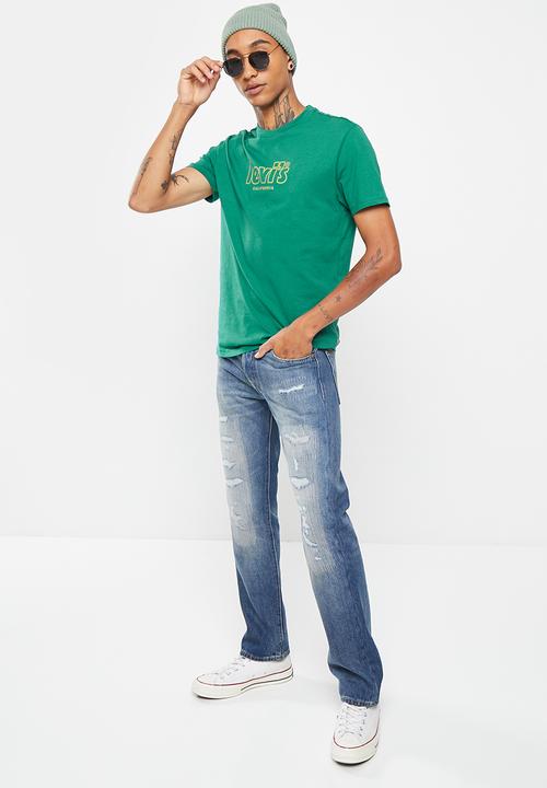 Levi’s® - Comic branded grp tee 07 - alpine green 