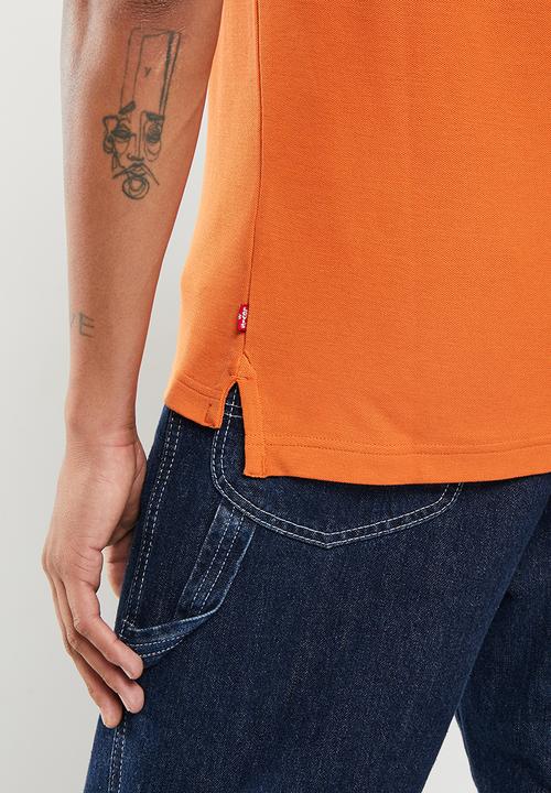 Levi’s® - Solid polo - burnt orange 