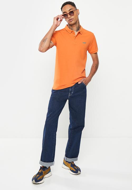Levi’s® - Solid polo - burnt orange 