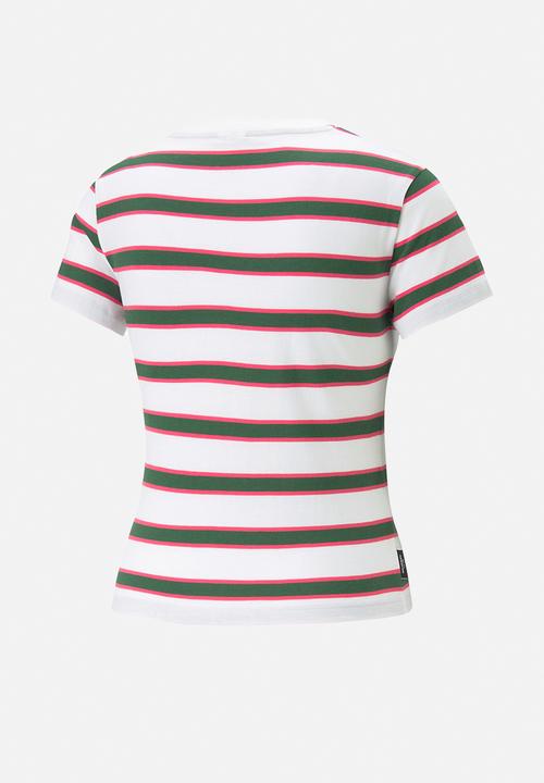 PUMA - Puma team tee - puma white/aop