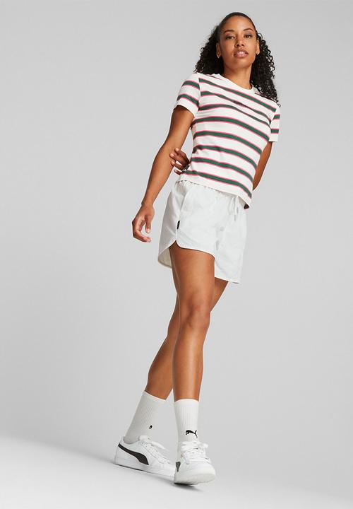 PUMA - Puma team tee - puma white/aop