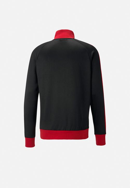 PUMA - AC Milan ftblheritage t7 track jacket - puma black-tango red