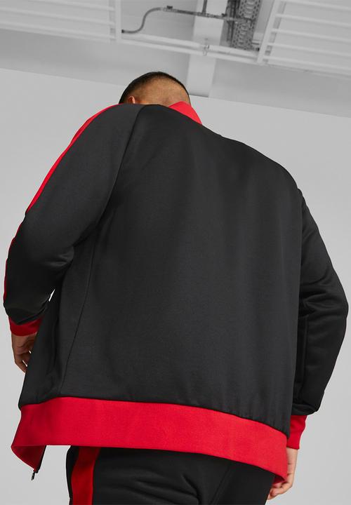PUMA - AC Milan ftblheritage t7 track jacket - puma black-tango red