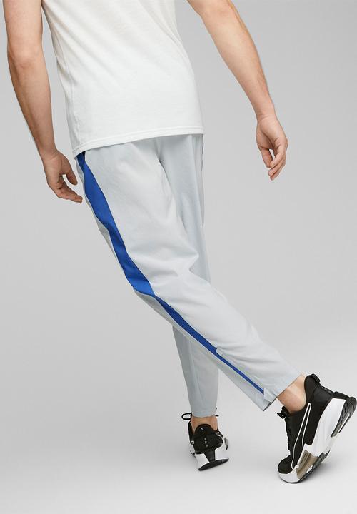 PUMA - Puma fit woven jogger - platinum gray-royal sapphire