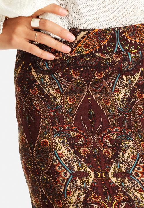 Glamorous - Paisley Skirt
