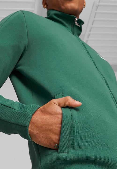 PUMA - T7 track jacket dk - vine