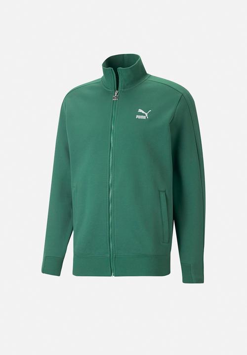PUMA - T7 track jacket dk - vine