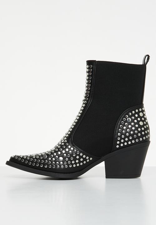SISSY BOY - Kick it boot - black