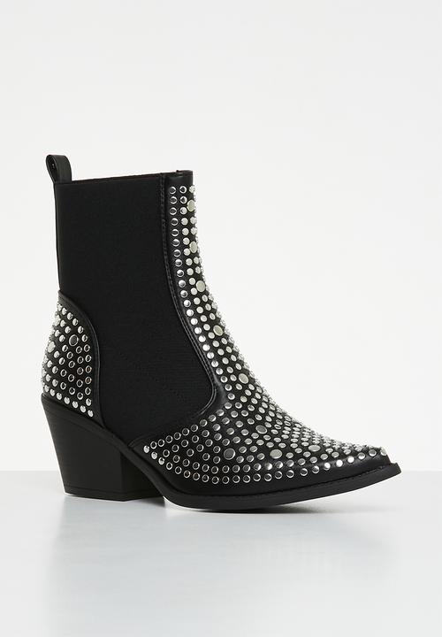 SISSY BOY - Kick it boot - black