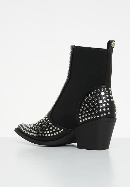 SISSY BOY - Kick it boot - black