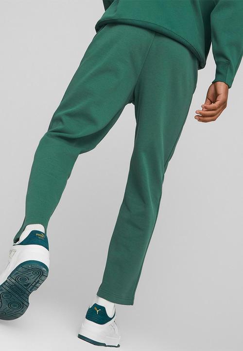 PUMA - T7 track pants dk - vine