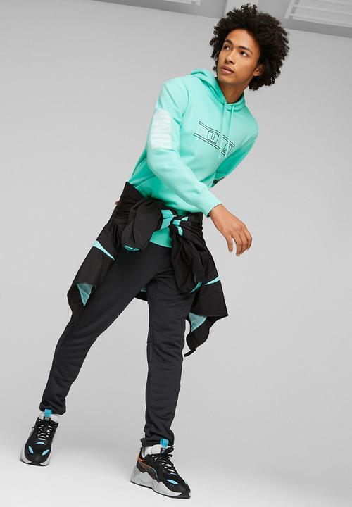PUMA - Swxp graphic hoodie tr - mint