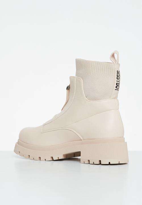 SISSY BOY - Walk the talk sock boot - neutral 
