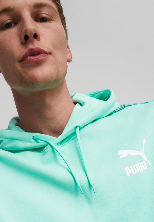 PUMA - T7 sport hoodie tr - mint