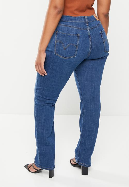 Levi’s® - Sa curvy straight - dark indigo worn in