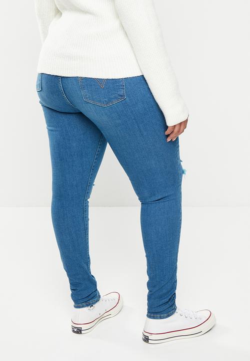 Levi’s® - Curvy super skinny - lapis longing