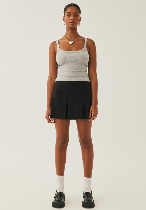 Supré  - Keri pleated mini skirt - black