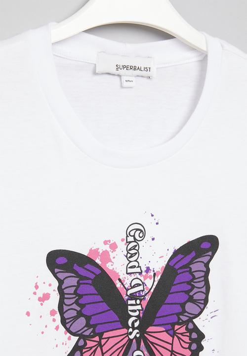 Superbalist - Graphic tee - white 