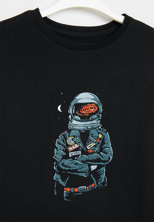 Rebel Republic - NASA tee - black 