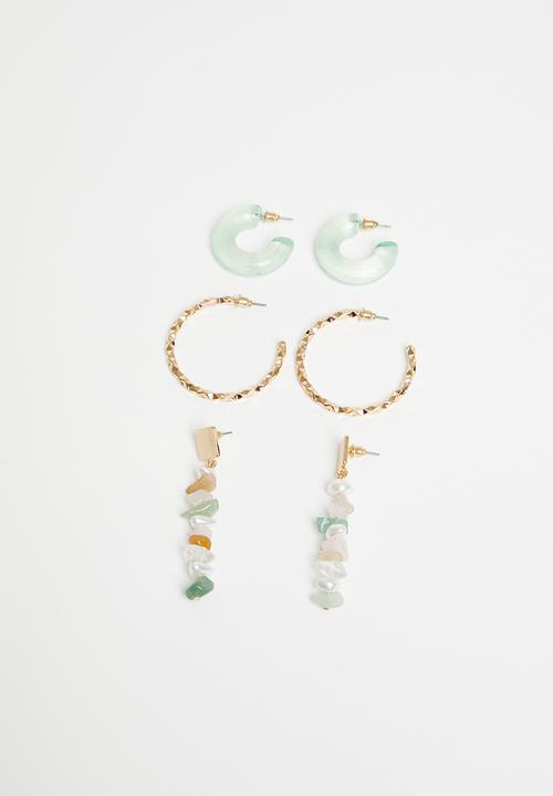 Superbalist - Andy earring pack - multi