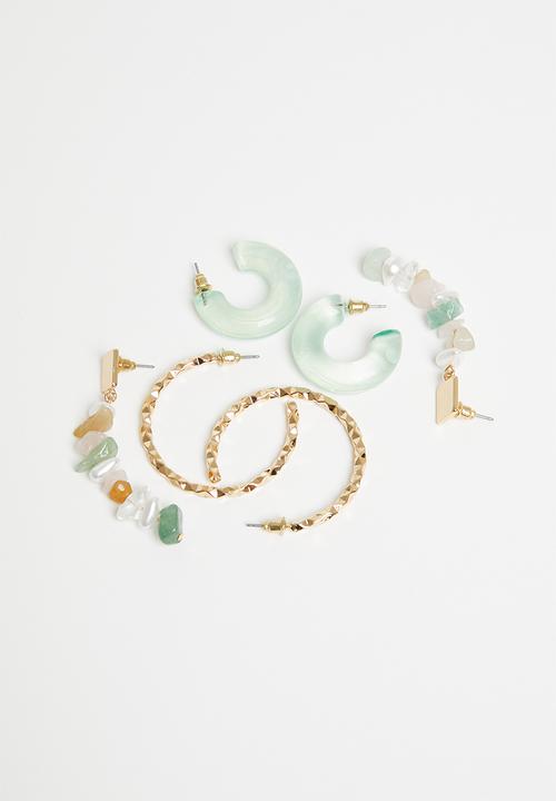 Superbalist - Andy earring pack - multi