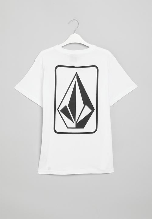 Volcom - Fill pipe boys short sleeve tee - white